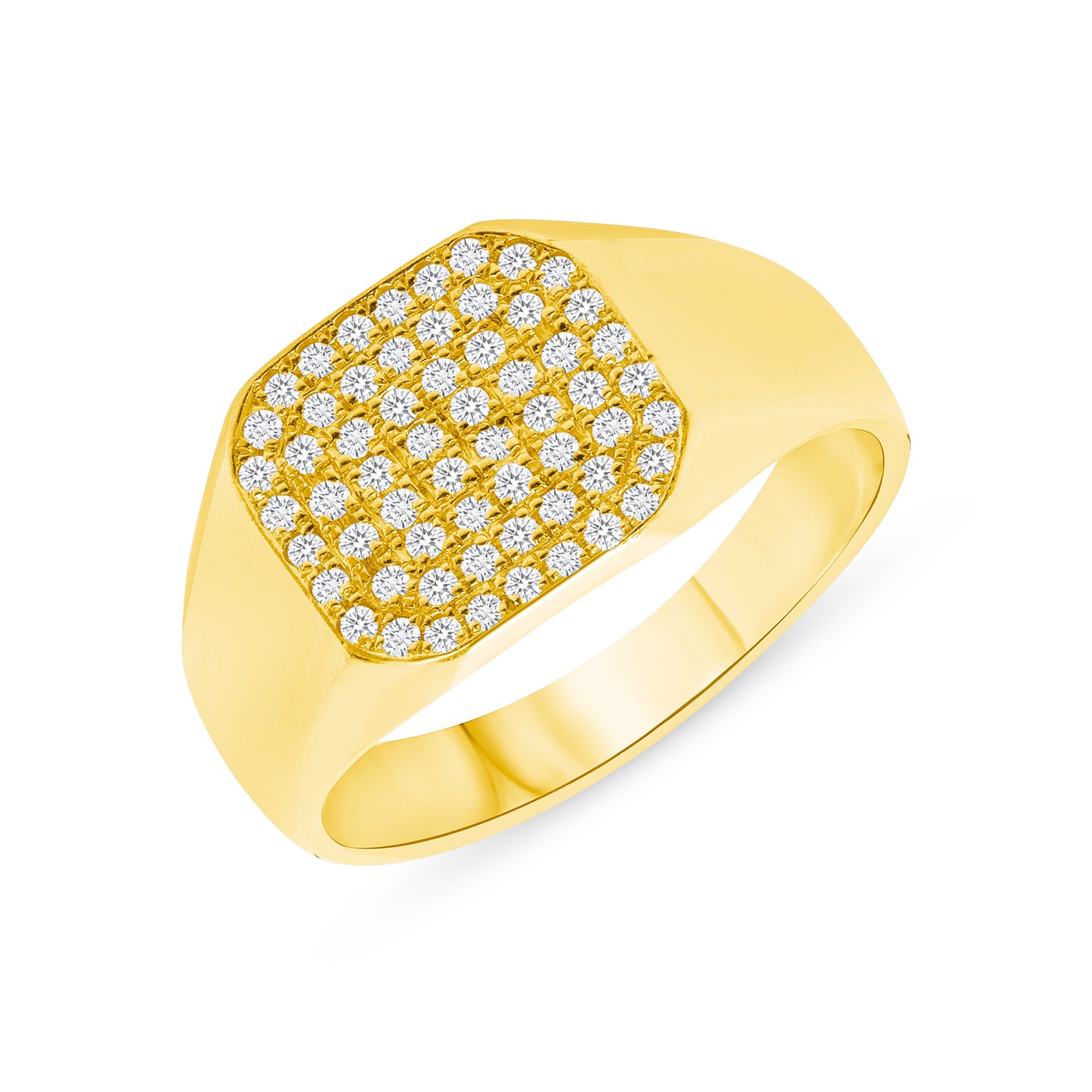 Cushion Diamond Signet